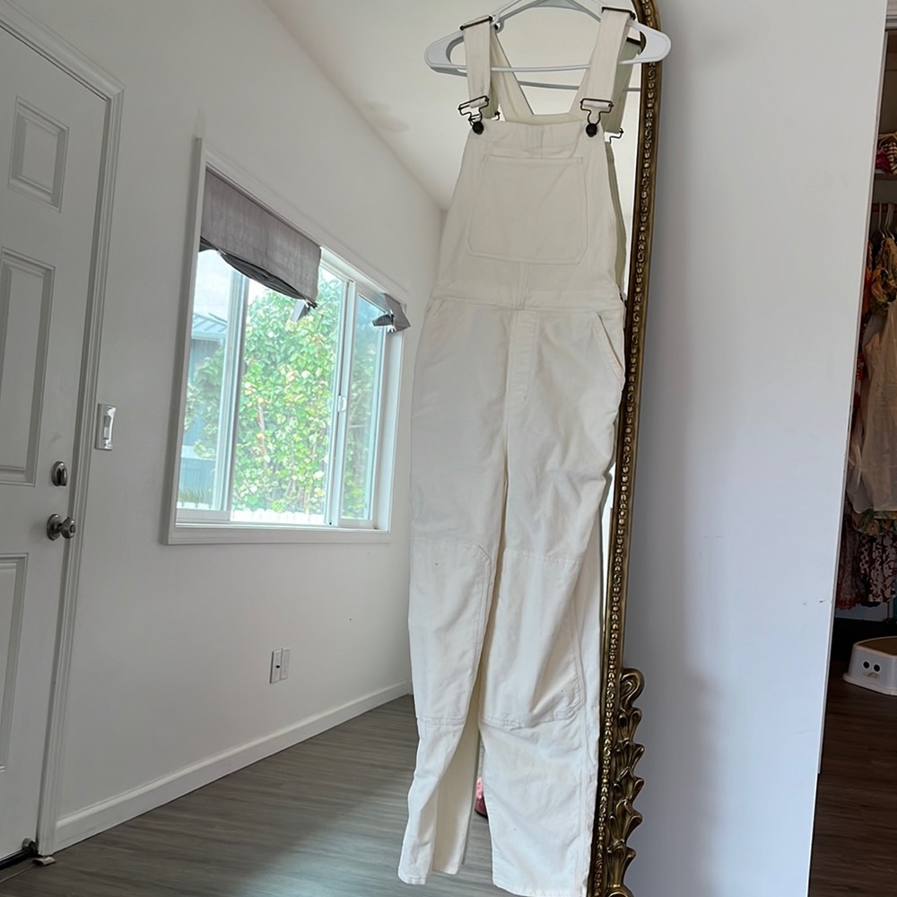 Faherty Cream Jumpsuit